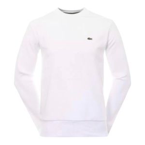 XL Lacoste white crewneck sweatshirt